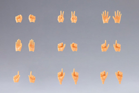 Jucarii - Megami Device M.S.G. Plastic Model Kit 1/1 09 Hand Set Skin Color E