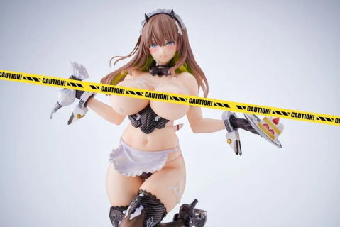 PRECOMENZI - Meido-Busou PVC Figure 1/6 Blade Strawberry on the Shortcake Ver. 28 cm