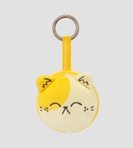 Meowcaron Plush Bag Charm Smile 7 cm [5]