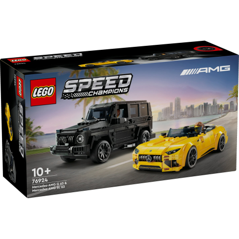 LEGO Speed Champions Mercedes AMG G 63 si AMG SL 63 76924 [1]