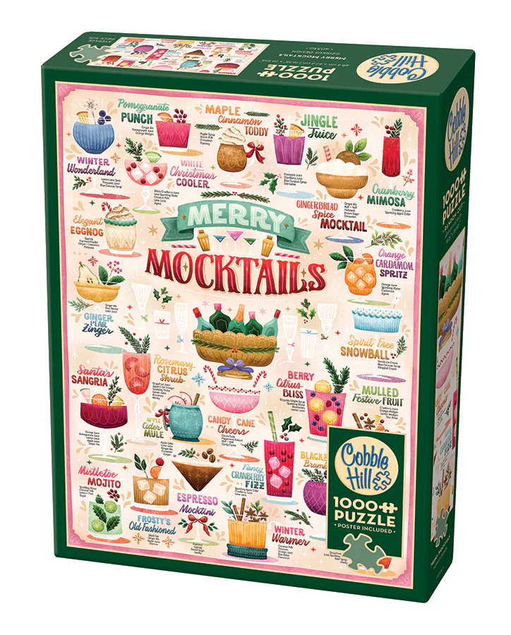 Puzzle 1000 piese - Merry Mocktails – Puzzle 1000 piese