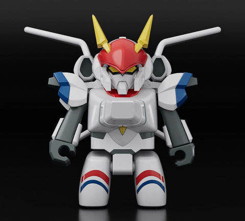 Metal Armor Dragonar Brickroid Action Figure Dragonar-1 (Opening Ver.) & Carrier Set 5 cm [1]