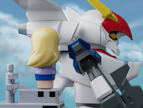 Metal Armor Dragonar Brickroid Action Figure Dragonar-1 (Opening Ver.) & Carrier Set 5 cm [4]