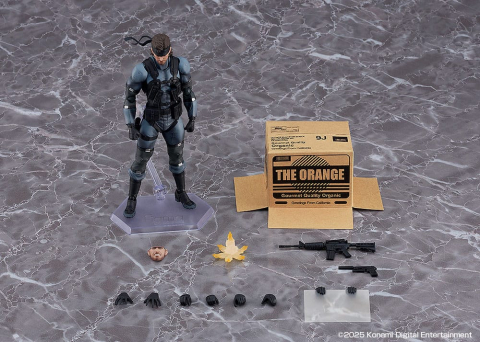 Metal Gear Solid 2: Sons of Liberty Figma Action Figure Solid Snake MGS2 Ver. Updated Edition 16 cm [16]