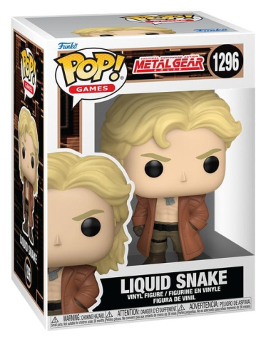 Collectibles - Metal Gear Solid POP! Games Vinyl Figure Liquid Snake 9 cm