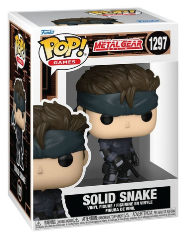 Collectibles - Metal Gear Solid POP! Games Vinyl Figure Solid Snake 9 cm