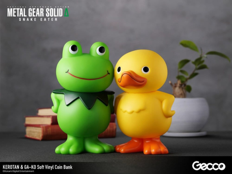 Metal Gear Solid ?: Snake Eater Soft Vinyl Bank Kerotan 21 cm [6]