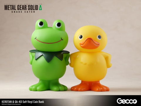 Metal Gear Solid ?: Snake Eater Soft Vinyl Bank Kerotan 21 cm [3]