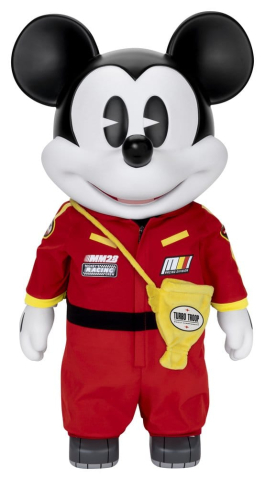 Mickey and Friends Vinyl Bank SYAKING-BANG!! Functional Figurine Race Car Micky 48 cm [8]