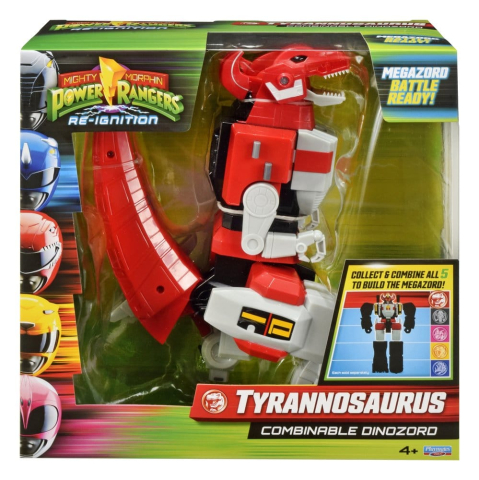 PRECOMENZI - Mighty Morphin Power Rangers Combinable Dinozord Action Figure Tyrannosaurus 25 cm