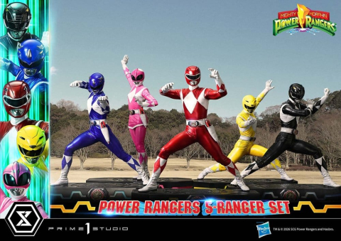 Mighty Morphin Power Rangers Premium Masterline Set of 5 Statues 1/4 57 cm [22]