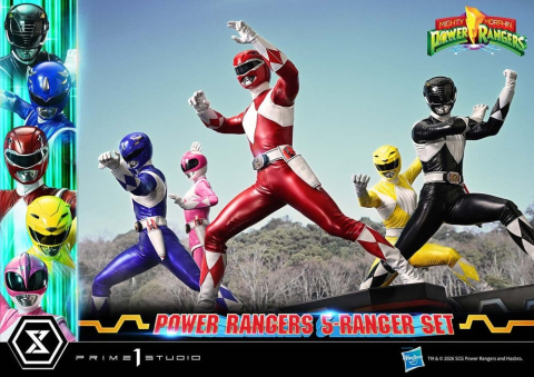 Mighty Morphin Power Rangers Premium Masterline Set of 5 Statues 1/4 57 cm [23]