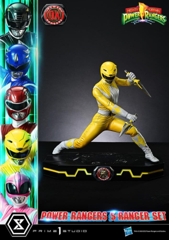 Mighty Morphin Power Rangers Premium Masterline Set of 5 Statues 1/4 Deluxe Bonus Version 62 cm [17]