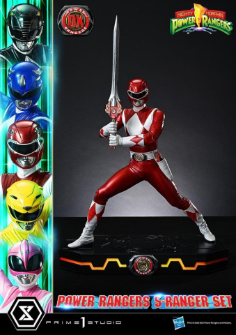 Mighty Morphin Power Rangers Premium Masterline Set of 5 Statues 1/4 Deluxe Version 62 cm [11]
