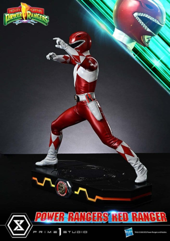 Mighty Morphin Power Rangers Premium Masterline Statue 1/4 Red Ranger 62 cm [11]