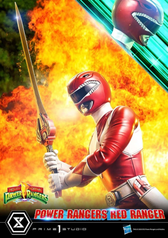 Mighty Morphin Power Rangers Premium Masterline Statue 1/4 Red Ranger 62 cm [4]