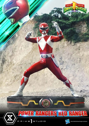 Mighty Morphin Power Rangers Premium Masterline Statue 1/4 Red Ranger 62 cm [1]