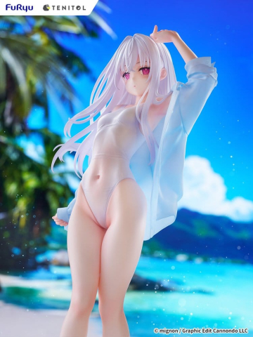 Mignon Works Tenitol Tall PVC Figure Shiro Swimsuit Ver. 30 cm [10]