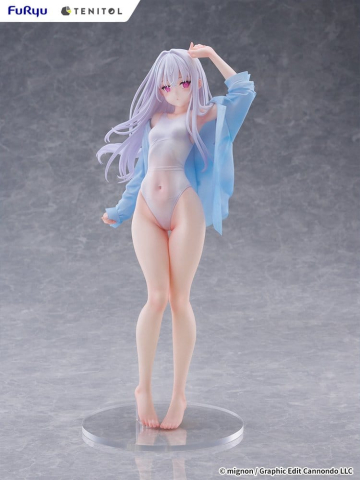 Mignon Works Tenitol Tall PVC Figure Shiro Swimsuit Ver. 30 cm [16]