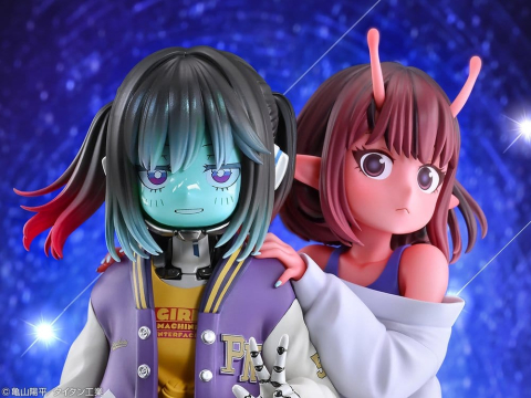 Milky Subway The Galactic Limited Express PVC Figures 2-Pack Chiharu & Makina 18 cm [2]