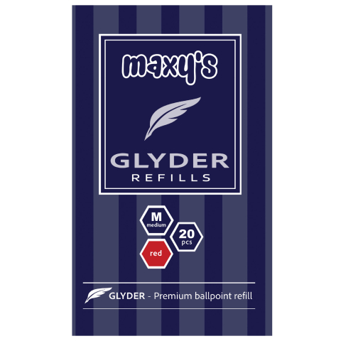 Mina pix metalica Glyder M Red [2]