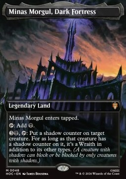 Singles Trading Card Games - Minas Morgul, Dark Fortress (V.1) The Hobbit: Eternal - Singles 48 FOILED
