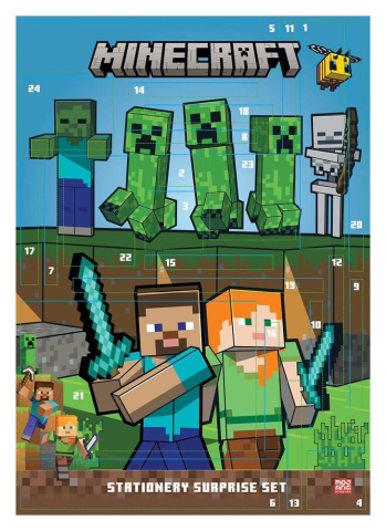 PRECOMENZI - Minecraft (2027) Advent Calendar Display (12)