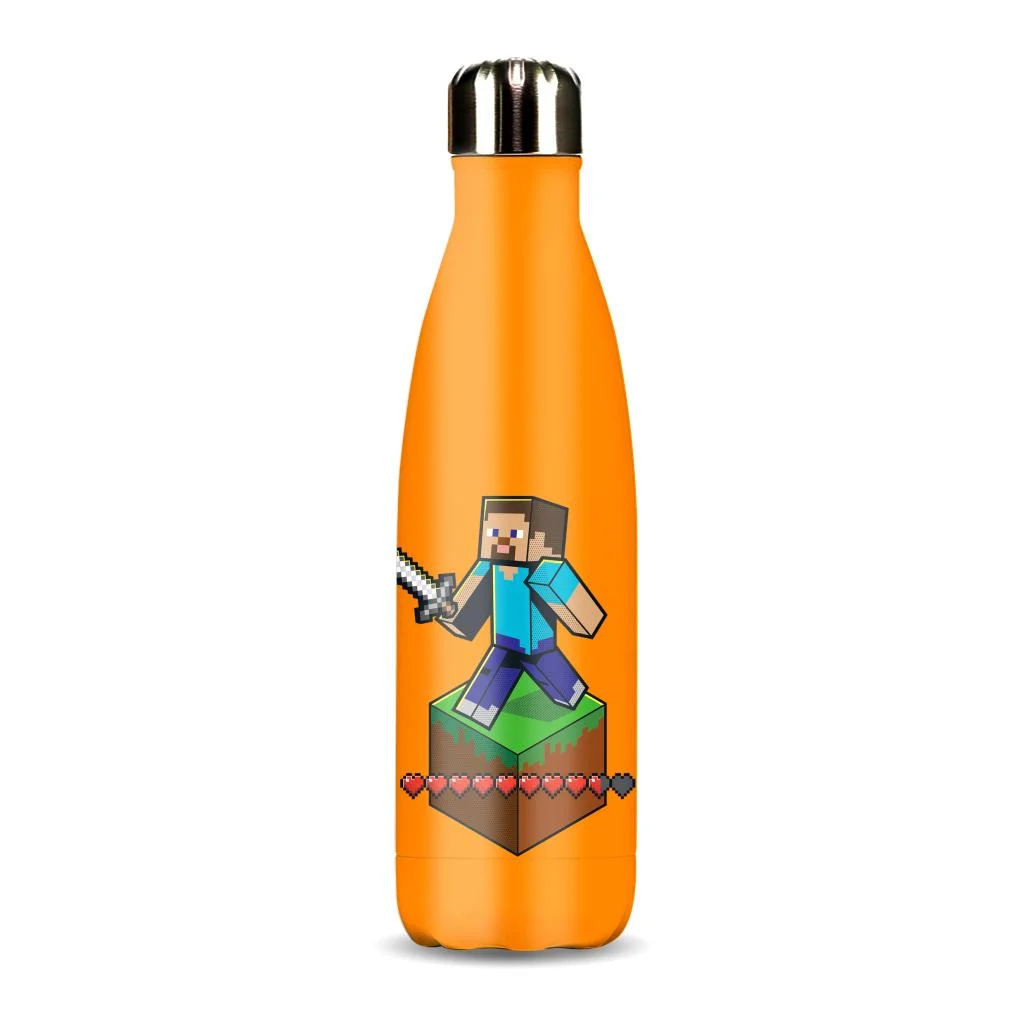 Minecraft - Minecraft Aluminium Water Bottle 600ml