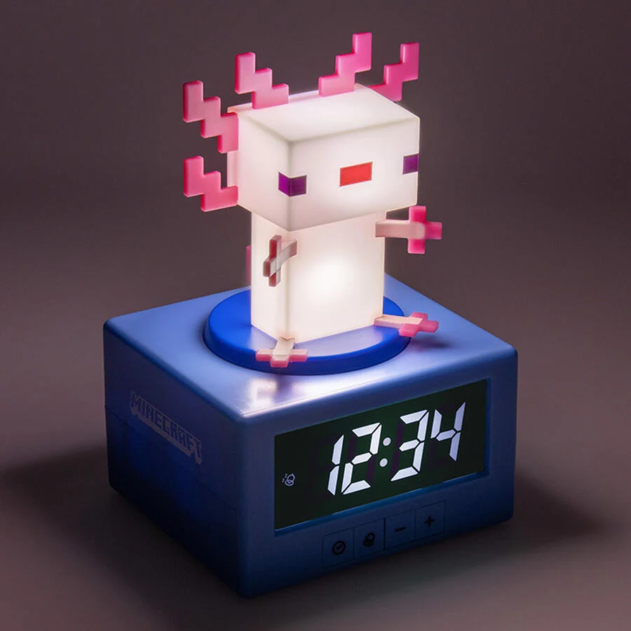 Minecraft Axolotl Alarm Clock [1]