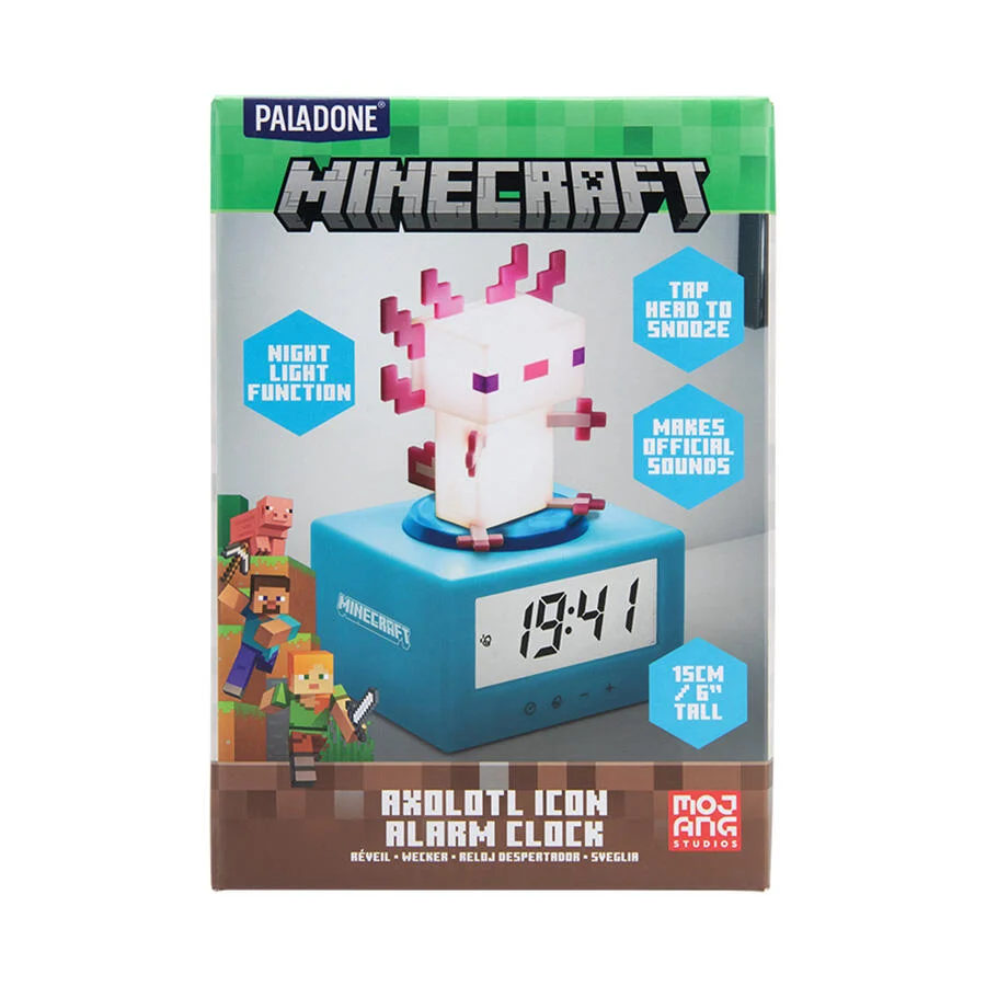 Minecraft - Minecraft Axolotl Alarm Clock