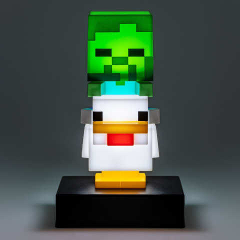 Minecraft Chicken Jockey Icon Light 11cm [4]