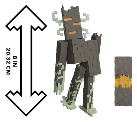 Minecraft Creaking Figurina cu Sunete si Lumini 20cm [2]