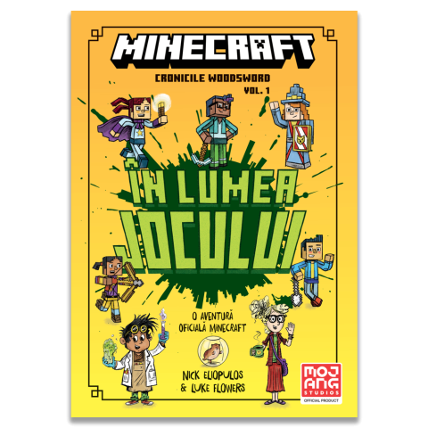 Noutati - Minecraft Cronicile Woodsword Vol.1 – In lumea jocului 7-12 an