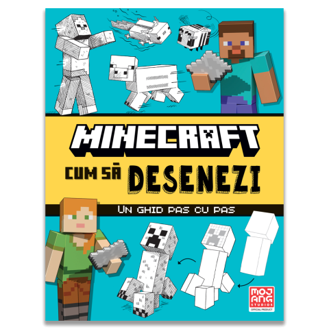 Noutati - Minecraft Cum sa desenezi – Ghid pas cu pas oficial 8+
