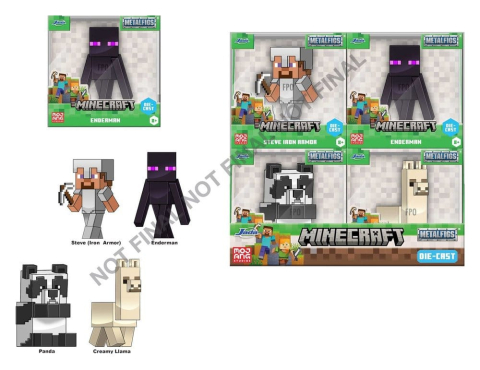 PRECOMENZI - Minecraft Mini Figures Wave 6 7 cm Display (12)