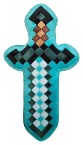 PRECOMENZI - Minecraft Pillow Sword 45 cm