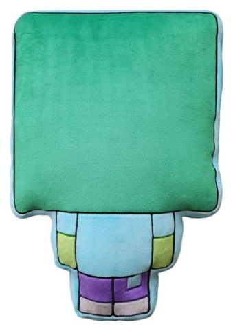 PRECOMENZI - Minecraft Pillow Zombie 45 cm