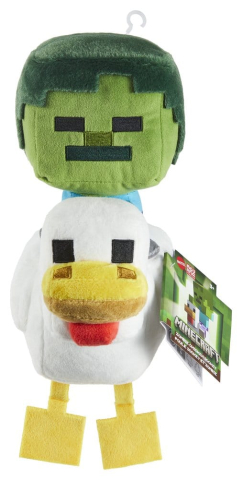 Minecraft - Minecraft Plus Deluxe Chicken Jockey 20 cm