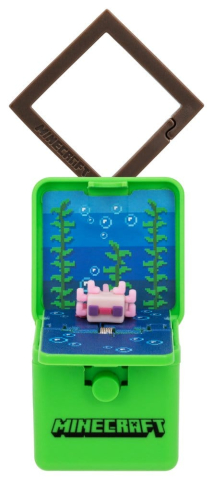 Minecraft Popz Backpack Buddies Keyrings Blind Box Assortment (24) [1]