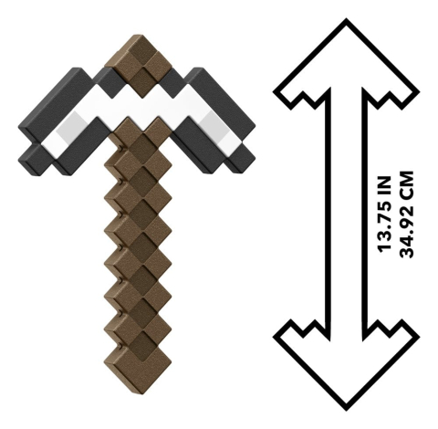Minecraft Roleplay Replica Iron Pickaxe 35 cm [1]