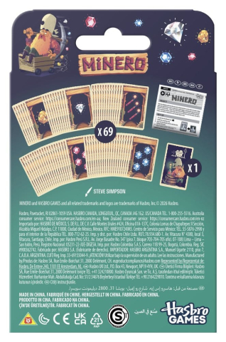 PRECOMENZI - Minero Card Game
