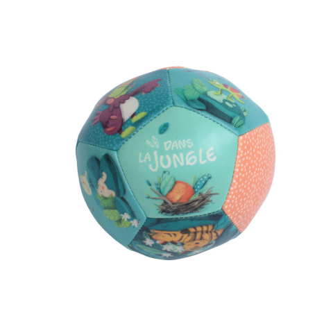 Jocuri si jucarii - Minge moale In jungla, Moulin Roty