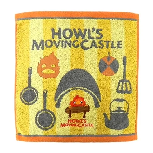 Pop Culture - Mini Towel Calcifer’s Kitchen 34x36 cm - Howl's Moving Castle