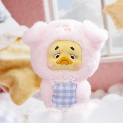 Mini Upset Duck Plush Keychain Wish List Duck 12 cm Blind Box Display (6) [3]