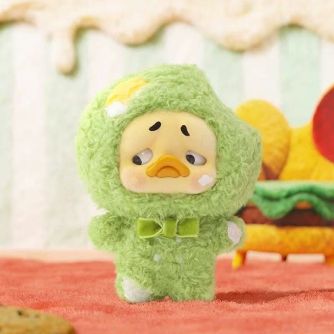Mini Upset Duck Plush Keychain Wish List Duck 12 cm Blind Box Display (6) [1]