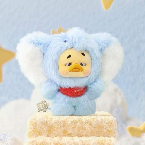 Fashion & Accessories - Mini Upset Duck Plush Keychain Wish List Duck 12 cm Blind Box Display (6)