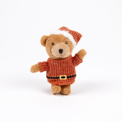 Mini ursuletul de plus Santa Bear, Egmont Toys [1]