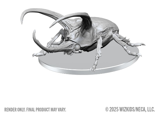 D&D si Alte RPG - Miniatura Pathfinder Deep Cuts Giant Rhinoceros Beetle