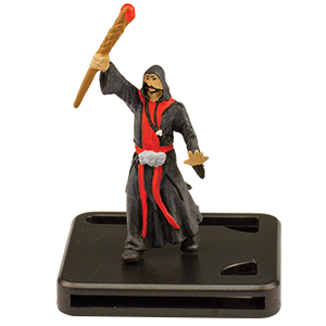 Miniaturi Arkham Horror - Miniatura premium Arkham Horror - Cultist Negru cu rosu