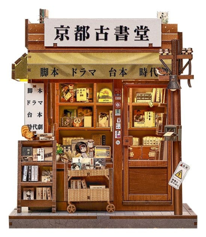 Miniature House Model Kit Antique Bookery of Kyoto 18 x 15 cm [3]